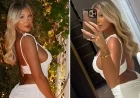 ‘Love Island’s Eve Gale Dazzles in Revealing White Dress – Star Magazine’