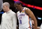 Thunder’s Jalen Williams Leaves Game Against Heat with Thigh Injury
