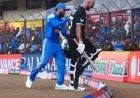 Virat Kohli’s Hilarious Push Sends New Zealand Batter Flying in 3rd ODI Video