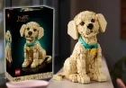 LEGO Unveils Adorable 2,102-Piece Golden Retriever Puppy Set