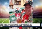 Superfan Flaunts Hurricane Collection, Gears Up for National Championship Game