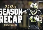 Saints’ 2025 Season Review: Alvin Kamara’s Key Performances