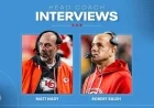 Titans Interview Matt Nagy, Robert Saleh for Head Coach Role