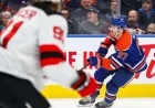 McDavid Aims to Extend Point Streak Against Devils in NHL Matchup