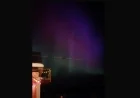 Northern Lights Illuminate Sky with Deep Purples and Greens Today