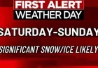 Major Winter Storm Expected This Weekend