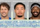 Stafford Takes PFWA NFL MVP; Smith-Njigba, Garrett Earn Top Player Honors