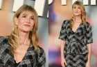 Laura Dern Stuns in Elie Saab Art Deco Gown at London Screening