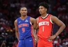 Pistons’ Ausar Thompson Teases Younger Brother Amen in Conversation