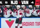 Devils Triumph in Thrilling Victory Over Vancouver
