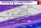 Weekend Winter Storm Delivers Widespread Snow on Saturday