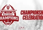Indiana University Hosts Celebration for Historic CFP Championship Victory