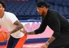 Carmelo and Kiyan Anthony Showcase Unique Syracuse Pregame Routine