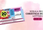 Kerala Lottery BR-107 Bumper 2025-26 Winners Revealed; XC 138455 Takes First Prize