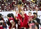 Fernando Mendoza, Curt Cignetti, Indiana Celebrate CFP Title with Campus Festivities