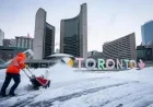 Ontario and Eastern Canada Snowstorm Triggers Orange Alert in GTA