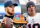Super Bowl 2026 Graphic Featuring Darnold and Maye Goes Viral