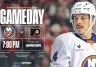 Islanders Face Flyers: Game Preview
