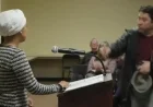 Assailant Attacks Rep. Ilhan Omar with Substance at Town Hall