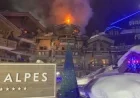 Fire Spreads at Les Grandes Alpes Hotel in Courchevel; 270 Evacuated