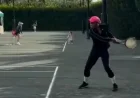 Serena Williams Enjoys Tennis Session with Daughters in Heartwarming Video