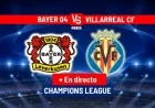 Live Champions League: Bayer Leverkusen vs Villarreal in Action