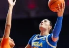 Lauren Betts Leads UCLA Women to 14th Straight Win Despite Foul Trouble