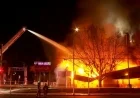 Crews Combat Major Blaze at Former Carl’s Jr. Near Fresno College