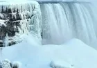 Niagara Falls Partially Freezes, Offers Stunning Views