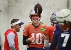 Patriots QB Drake Maye Confirms He’s ‘Feeling Good’
