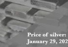 Silver Prices for Thursday, January 29, 2026