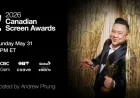 CBC, Bell Media, and Corus to Air 2026 Canadian Screen Awards on May 31