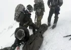 Marines Rescue Stranded Climber in Freezing Ben Nevis Training Exercise