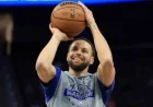 Warriors’ Curry Leaves Pistons Game Due to Right Knee Soreness