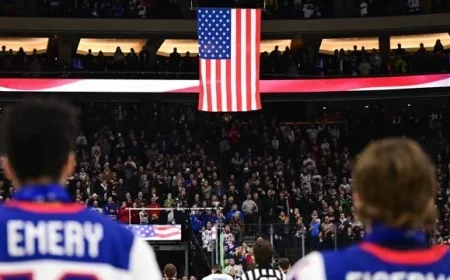 USA Faces Sweden in Group A Title Clash Tonight at 5 p.m.