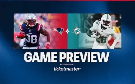 Patriots Face Off Against Dolphins: Game Preview