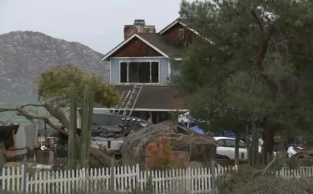 Firefighter Killed in Nuevo, Riverside County House Fire