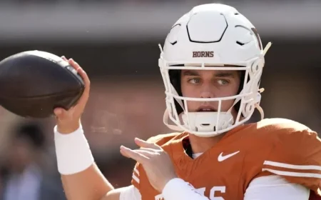 Michigan Interim Coach Warns Arch Manning Is a ‘Real Problem’