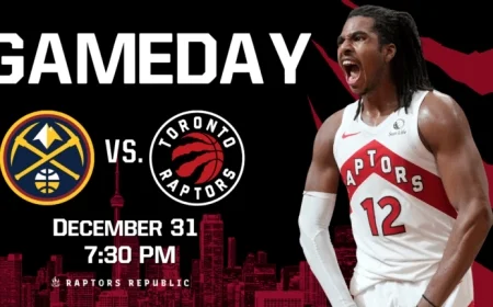 Nuggets Take on Raptors in December 31st Showdown