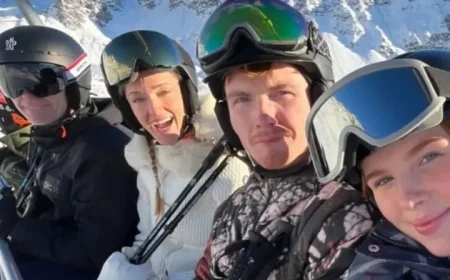Ronan Keating Hits the Slopes with Kids Post-White Christmas in New York