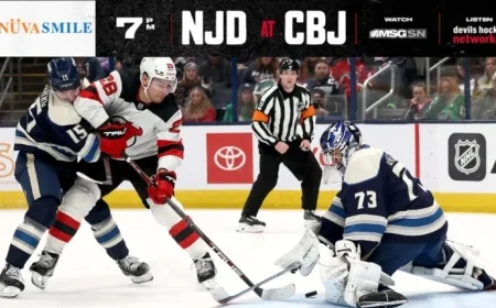 Devils Face Blue Jackets in 2025 Finale: New Jersey Devils Preview