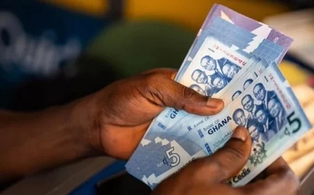 Cedi Closes 2025 at GH¢10.45 per Dollar on Interbank Market