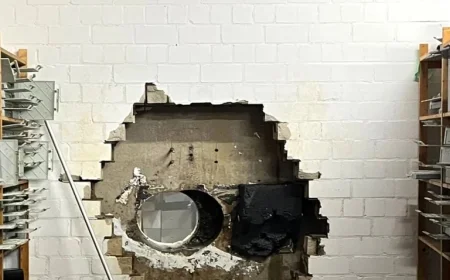 Thieves Tunnel into Bank Vault, Steal Millions from Deposit Boxes