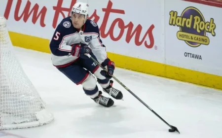 Columbus Blue Jackets Reveal Lineup for Tonight’s Game Against New Jersey Devils