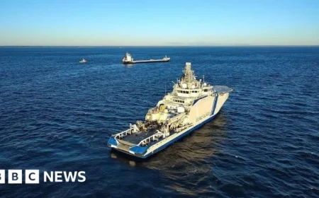 Finnish Police Seize Ship Allegedly Sabotaging Undersea Telecom Cable