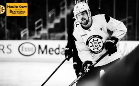 Bruins Face Oilers: Key Match Highlights