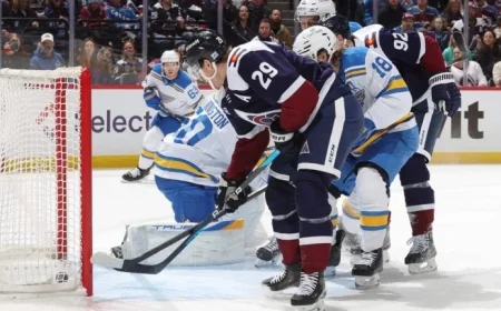MacKinnon Nets 400th NHL Goal for Avalanche