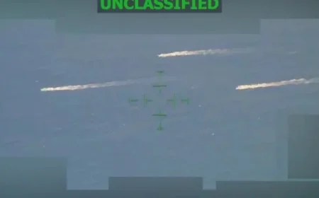 U.S. Military: Suspected Drug Smugglers Overboard During Recent Boat Strikes