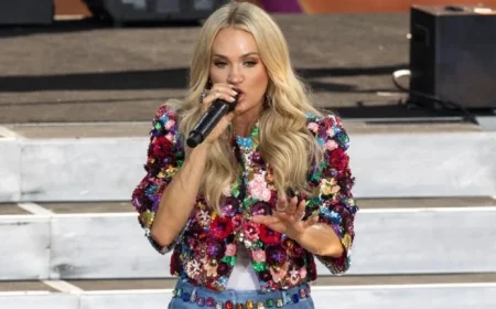 Carrie Underwood’s Outfit on Good Morning America Nearly Causes Wardrobe Malfunction