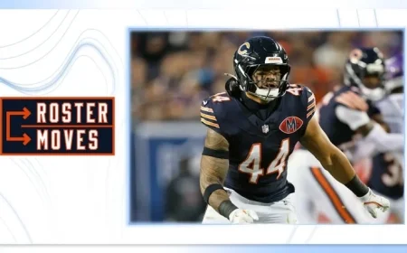 Chicago Bears Move Noah Sewell to Injured Reserve